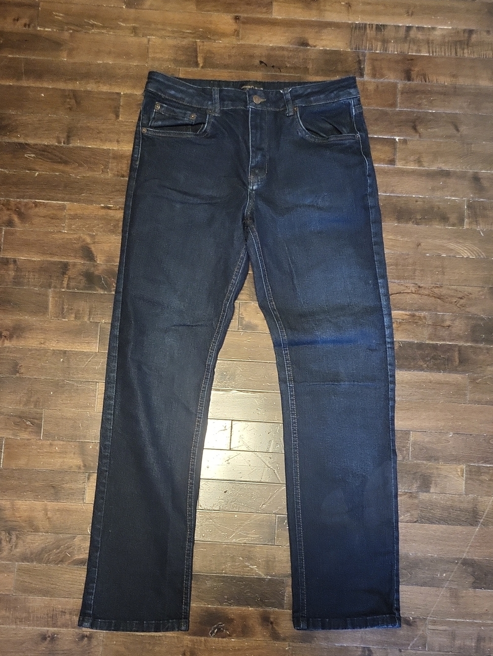 Men's Straight Jeans in Deep Navy